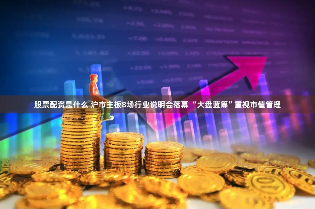 股票配资是什么 沪市主板8场行业说明会落幕 “大盘蓝筹”重视市值管理