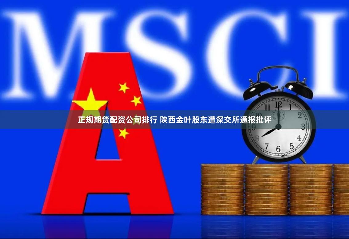 正规期货配资公司排行 陕西金叶股东遭深交所通报批评