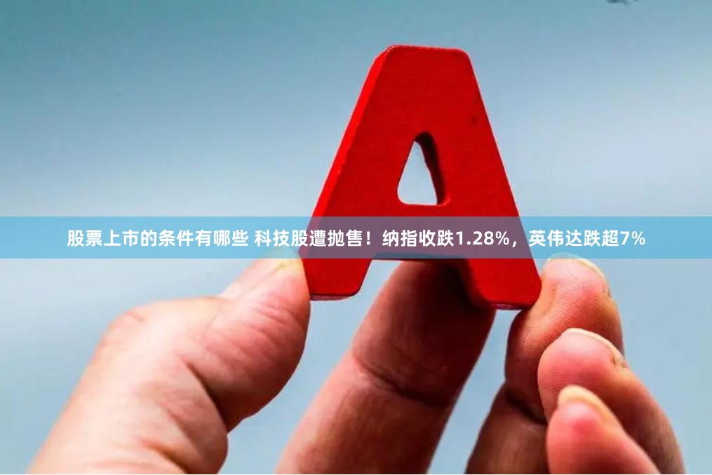 股票上市的条件有哪些 科技股遭抛售！纳指收跌1.28%，英伟达跌超7%